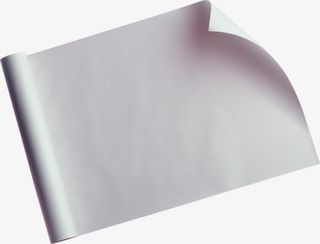 白色卷起纸张海报背景