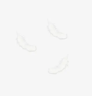 羽毛飘落漂浮免抠