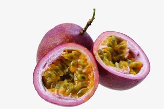 进口水果西番莲免抠