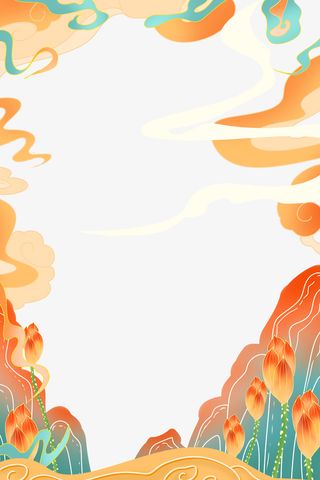 国潮装饰边框元素11免抠