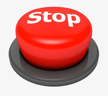 停止的按钮免抠