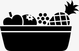 厨房用品剪影免抠