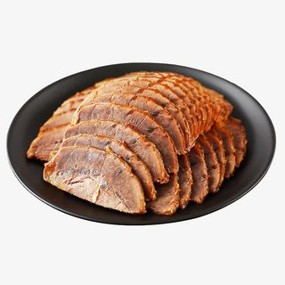 一盘五香酱牛肉摄影免抠