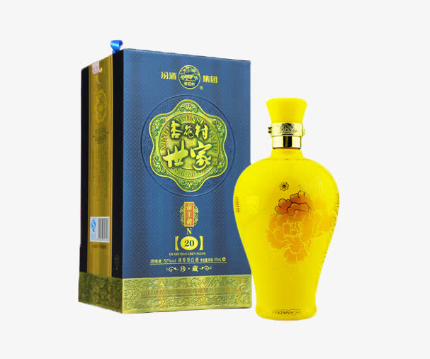 杏花村白酒礼盒装免抠