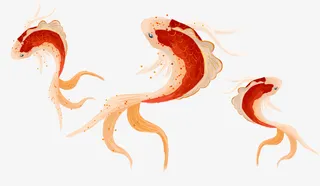 国潮风古风小鱼儿免抠