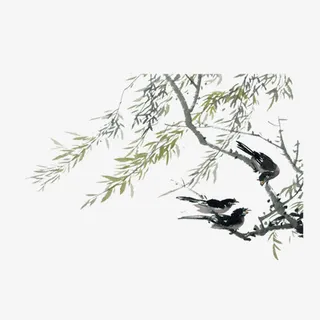 水墨画素材免抠