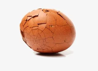 一个带壳的茶叶蛋免抠