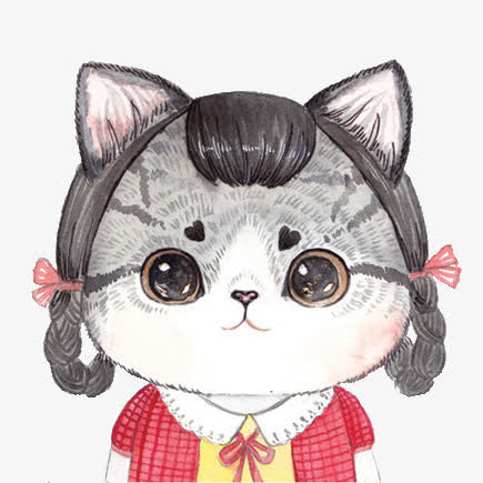 猫咪头像免抠