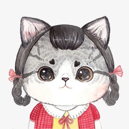 猫咪头像免抠