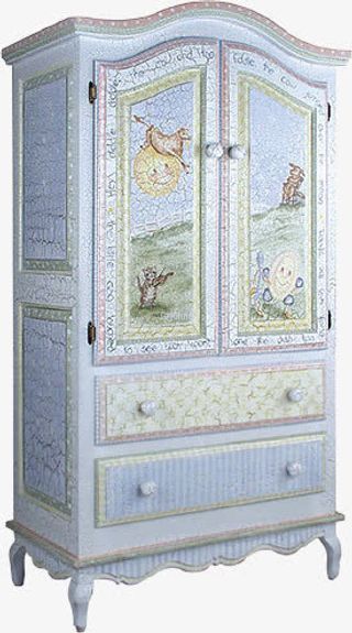 复古衣柜图片免抠