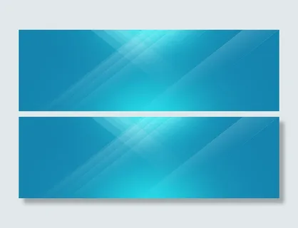 蓝色科技企业背景banner高清