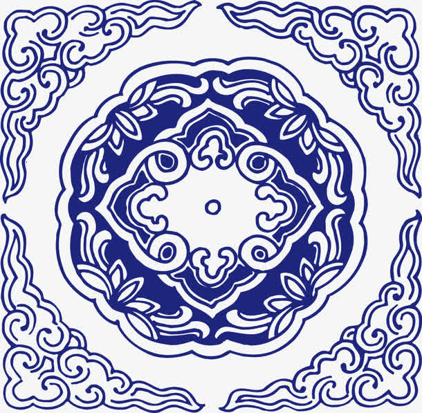 古典装饰底纹免抠