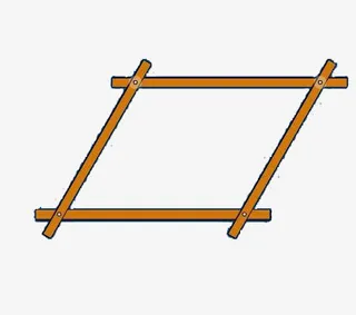 免抠素材平形四边形免抠