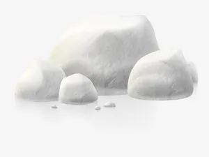 白色石头免抠