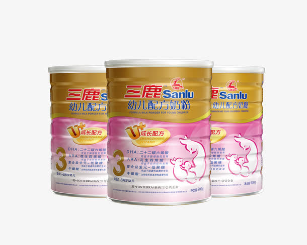 三鹿幼儿配方奶粉免抠