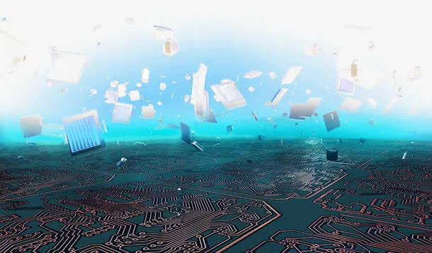 科技感装饰素材免抠