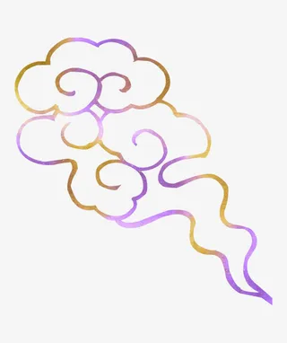 卡通祥云图片素材免抠