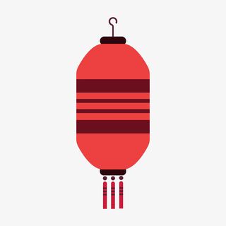 中国风灯笼古风装饰PNG透明免抠素材免抠