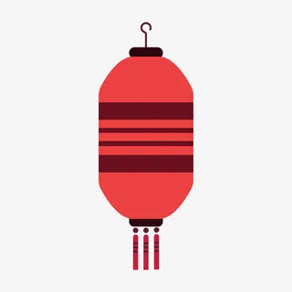 中国风灯笼古风装饰PNG透明免抠素材免抠