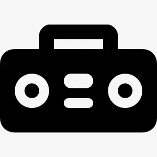 复古的音乐播放器图标免抠