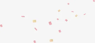 唯美纸屑飘落免抠