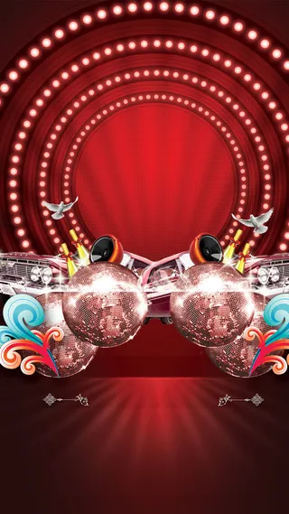 炫彩图形H5背景高清