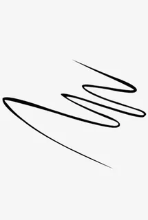 创意合成黑色的眼线笔免抠