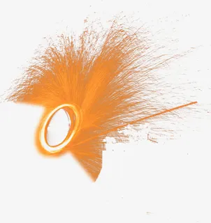旋转飞溅火花免抠