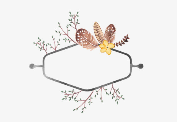 创意纸张标签免抠