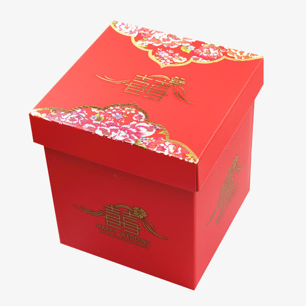 吉祥云图案包装盒免抠