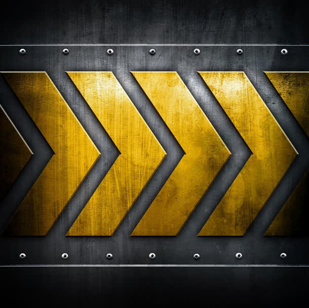 金属箭头背景免抠