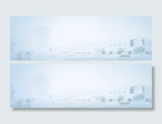 淡蓝色建筑高清