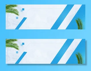 淘宝电商海报服装banner背景高清扁平简约背景