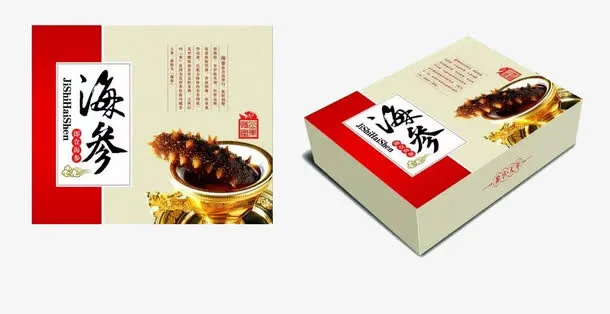海参盒面设计免抠