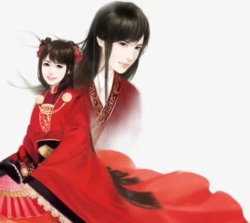 红袍情侣 古风免扣免抠
