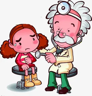 医院肠胃检查人物免抠