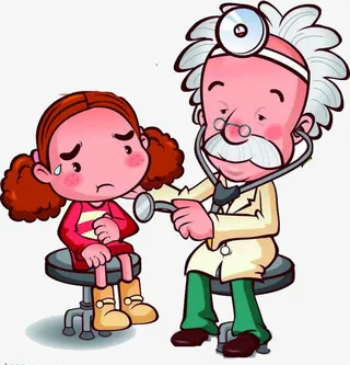 医院肠胃检查人物免抠