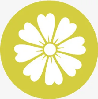 扁平化图标菊花符号免抠