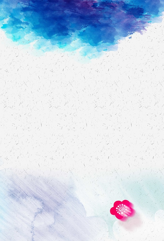 中国风简约水彩背景高清