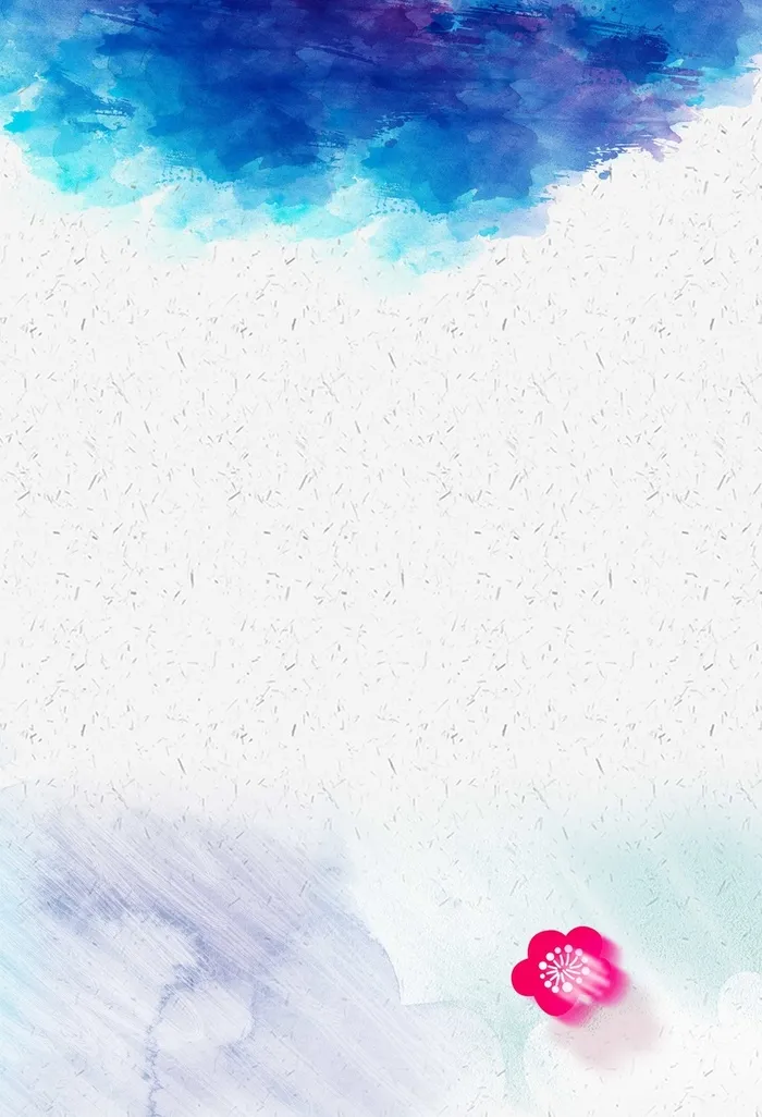 中国风简约水彩背景高清