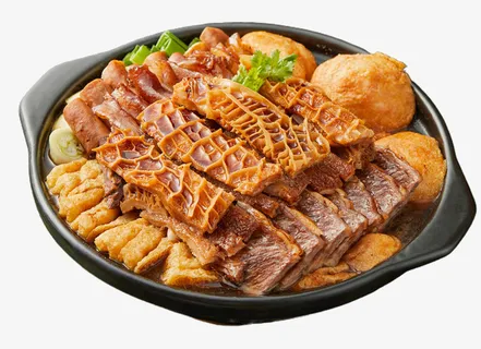 美味碳炉牛杂煲免抠