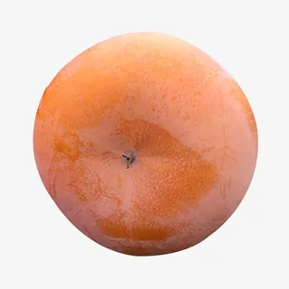 带霜新鲜脆柿柿子甜柿子硬柿子实免抠