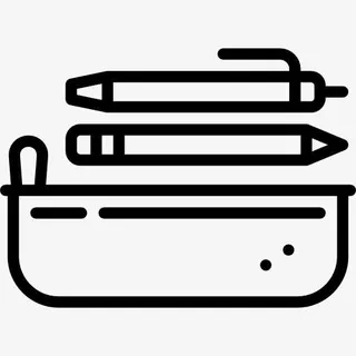 铅笔盒图标免抠