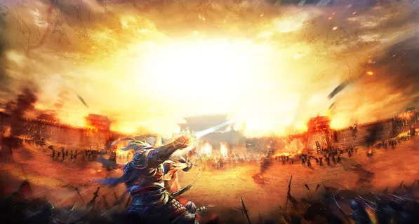 中国风战争背景高清