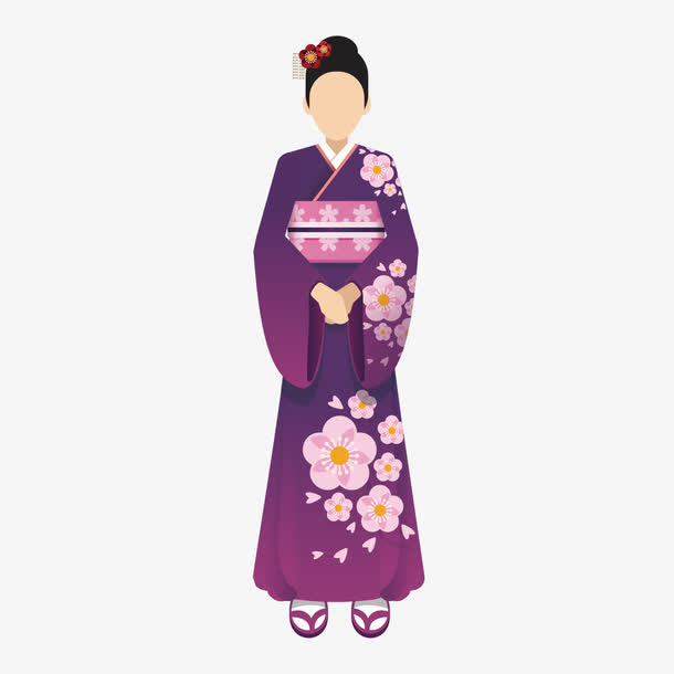 日本和服免抠