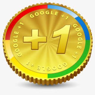 Google+1硬币图标免抠