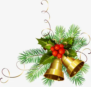 装饰品主题圣诞元旦海报免抠