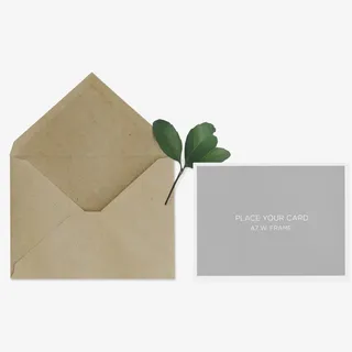 复古风美观信封袋免抠