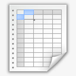 办公室电子表格mimetype免抠