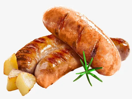 卡通烤香肠png免抠